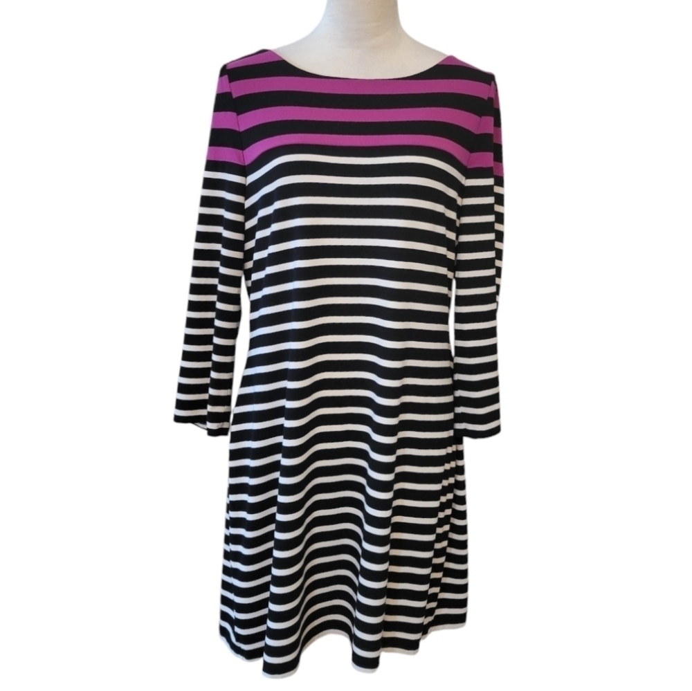 WHBM Striped Soft Knit Shift Dress Size‎ XL